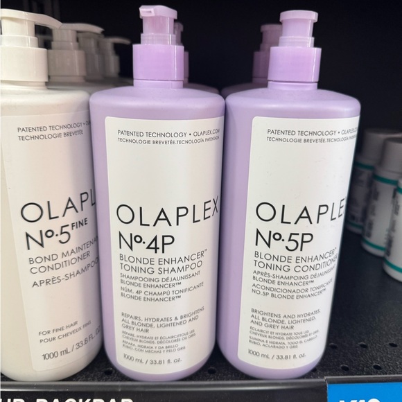 OLAPLEX No.4P and No.5P Blonde Enhancer Set